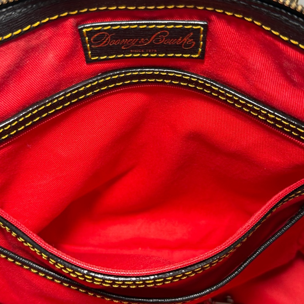 Dooney & Bourke Tartan Plaid Satchel - Picture 13 of 14